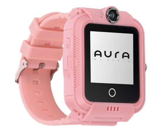 Смарт-часы AURA A4 4G WIFI Pink (KWAA44GWFP), изображение 2 Смарт-часы AURA A4 4G WIFI Pink (KWAA44GWFP), изображение 2