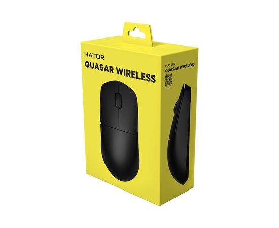Мишка Hator Quasar Wireless Black (HTM-420), зображення 7 Мишка Hator Quasar Wireless Black (HTM-420), зображення 7