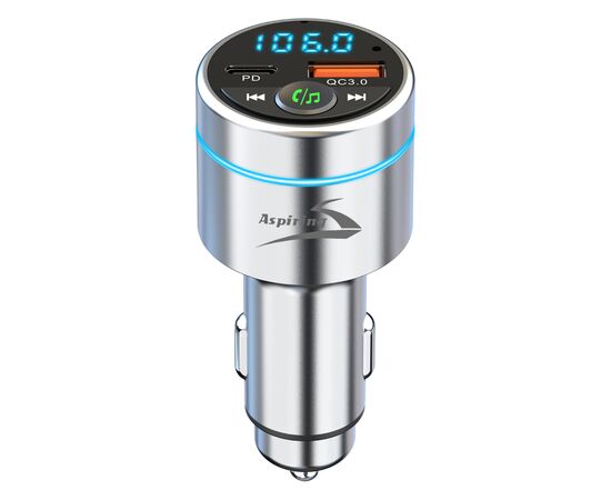 FM модулятор Aspiring Wave 5 PD 20W Metal case (WV654712), изображение 2 FM модулятор Aspiring Wave 5 PD 20W Metal case (WV654712), изображение 2