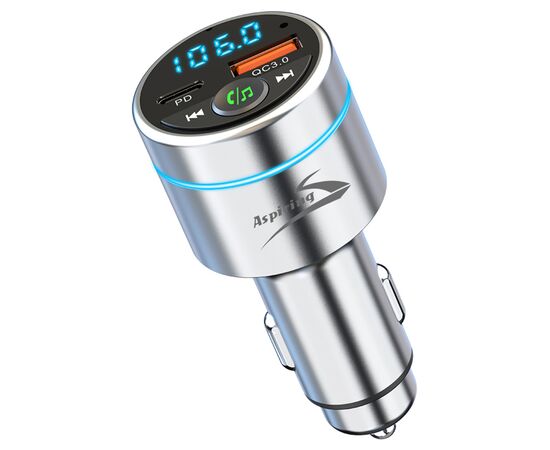 FM модулятор Aspiring Wave 5 PD 20W Metal case (WV654712), изображение 5 FM модулятор Aspiring Wave 5 PD 20W Metal case (WV654712), изображение 5