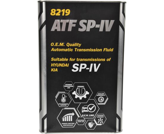 Трансмісійна олива Mannol ATF O.E.M. for SP-IV 4л Metal (MN8219-4ME)