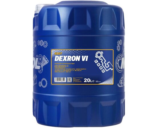 Трансмиссионное масло Mannol DEXRON VI 20л (MN8207-20)