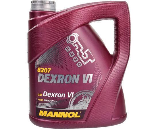 Трансмиссионное масло Mannol DEXRON VI 4л (MN8207-4)