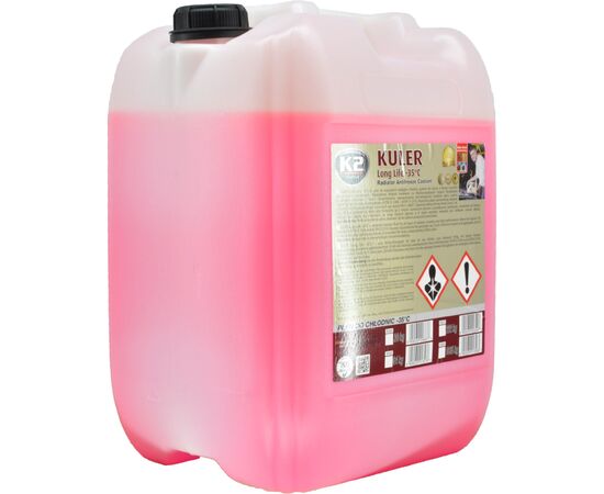 Антифриз K2 KULER -35C 20кг RED (W406C), изображение 2 Антифриз K2 KULER -35C 20кг RED (W406C), изображение 2