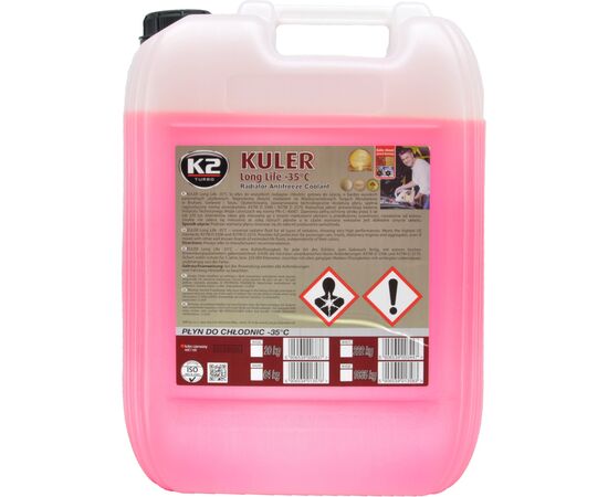 Антифриз K2 KULER -35C 20кг RED (W406C)