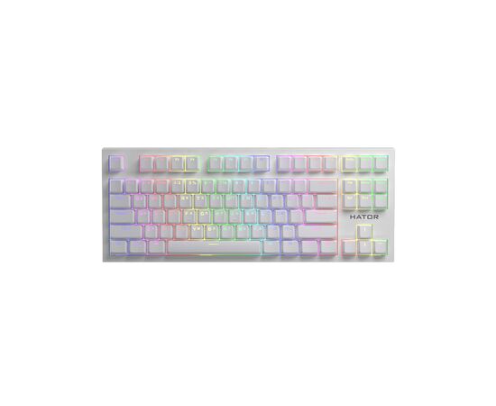 Клавіатура Hator Skyfall TKL PRO Wireless White (HTK-664)