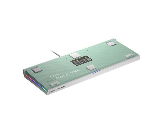 Клавиатура Hator Skyfall TKL PRO USB White (HTK-656), изображение 5 Клавиатура Hator Skyfall TKL PRO USB White (HTK-656), изображение 5