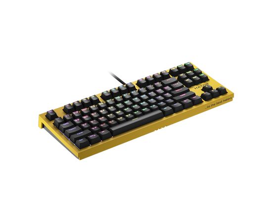 Клавиатура Hator Skyfall TKL PRO USB Yellow (HTK-657), изображение 3 Клавиатура Hator Skyfall TKL PRO USB Yellow (HTK-657), изображение 3