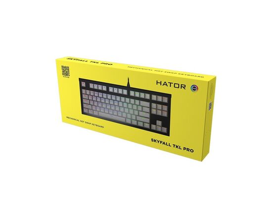 Клавиатура Hator Skyfall TKL PRO USB Lilac (HTK-658), изображение 7 Клавиатура Hator Skyfall TKL PRO USB Lilac (HTK-658), изображение 7