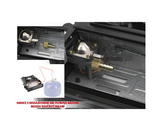 Портативная газовая плитка Cattara Cooker Traveler (13598), изображение 4 Портативная газовая плитка Cattara Cooker Traveler (13598), изображение 4