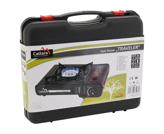 Портативная газовая плитка Cattara Cooker Traveler (13598), изображение 9 Портативная газовая плитка Cattara Cooker Traveler (13598), изображение 9