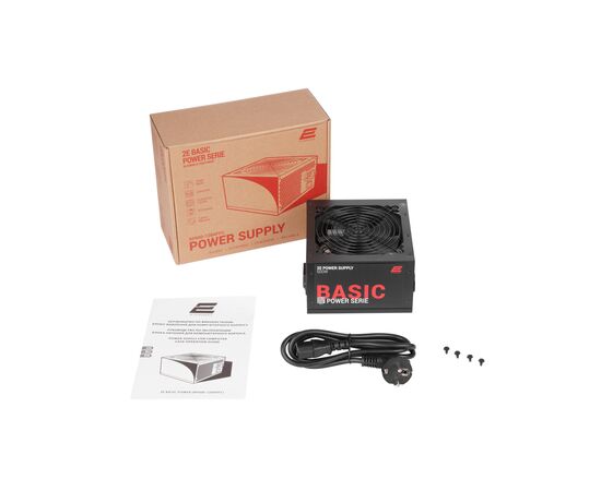 Блок питания 2E BASIC POWER (600W), 80, 120mm, 1xMB 24pin(20+4), 1xCPU 8pin(4+4), 3xMolex, 4xSATA, 2xPCIe 8pin( (2E-BP600-120APFC), изображение 9 Блок питания 2E BASIC POWER (600W), 80, 120mm, 1xMB 24pin(20+4), 1xCPU 8pin(4+4), 3xMolex, 4xSATA, 2xPCIe 8pin( (2E-BP600-120APFC), изображение 9