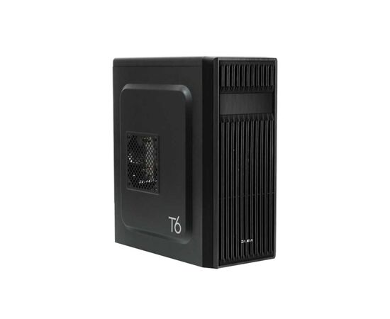 Корпус Zalman Корпус Zalman T6, без БЖ, 1xUSB3.0, 2xUSB2.0, 1x120mm Black fan, Perforated Side, ATX, Bl (T6), изображение 2 Корпус Zalman Корпус Zalman T6, без БЖ, 1xUSB3.0, 2xUSB2.0, 1x120mm Black fan, Perforated Side, ATX, Bl (T6), изображение 2