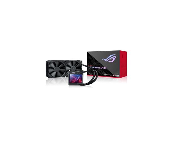 Система водного охлаждения ASUS ROG RYUJIN II 240 LGA 115x,1700, 2011, 2011-3, 2066AMD AM4, TR4* OLED-дисплей вентил (90RC00A0-M0UAY0), изображение 9 Система водного охлаждения ASUS ROG RYUJIN II 240 LGA 115x,1700, 2011, 2011-3, 2066AMD AM4, TR4* OLED-дисплей вентил (90RC00A0-M0UAY0), изображение 9