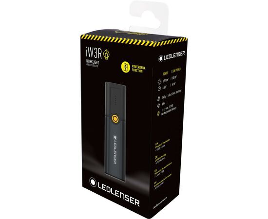 Фонарь LedLenser с powerbank IW3R (502173), изображение 5 Фонарь LedLenser с powerbank IW3R (502173), изображение 5