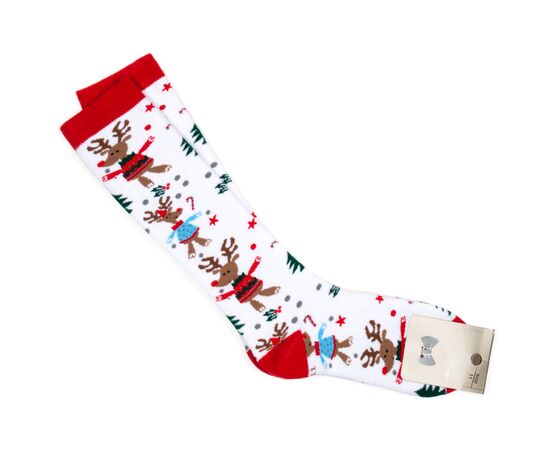Носки BNM махровые новогодние (M1C0501-0035-11-white)