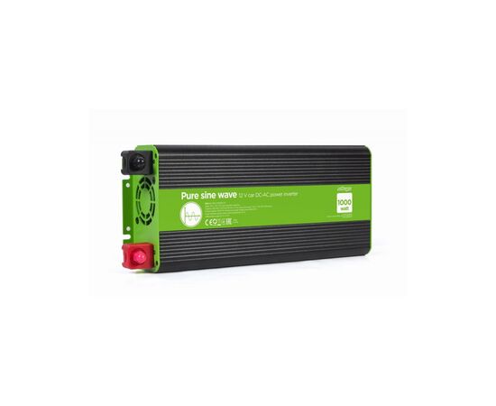 Автомобильный инвертор 12V/230V 1000W (2000W peak power) чистая синусоида EnerGenie (EG-PWC-PS1000-01), изображение 2 Автомобильный инвертор 12V/230V 1000W (2000W peak power) чистая синусоида EnerGenie (EG-PWC-PS1000-01), изображение 2