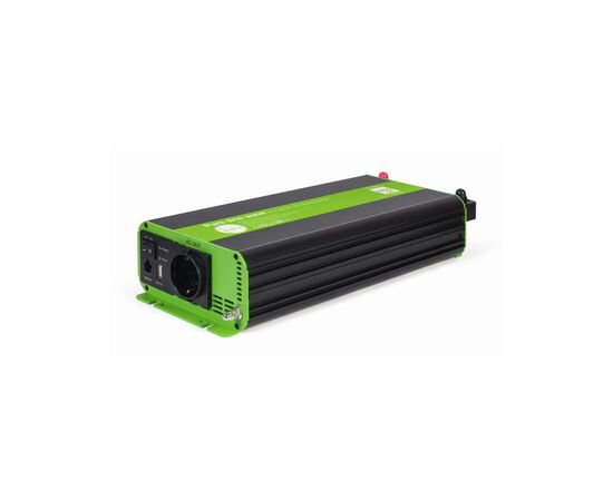 Автомобильный инвертор 12V/230V 1000W (2000W peak power) чистая синусоида EnerGenie (EG-PWC-PS1000-01), изображение 4 Автомобильный инвертор 12V/230V 1000W (2000W peak power) чистая синусоида EnerGenie (EG-PWC-PS1000-01), изображение 4