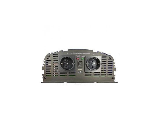 Автомобильный инвертор 12V/220V MS-2500 2500W, approximate sinusoid, USB, Shuko*2 Tommatech (29448), изображение 3 Автомобильный инвертор 12V/220V MS-2500 2500W, approximate sinusoid, USB, Shuko*2 Tommatech (29448), изображение 3