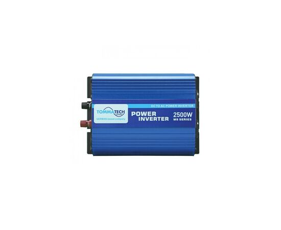 Автомобильный инвертор 12V/220V MS-2500 2500W, approximate sinusoid, USB, Shuko*2 Tommatech (29448), изображение 4 Автомобильный инвертор 12V/220V MS-2500 2500W, approximate sinusoid, USB, Shuko*2 Tommatech (29448), изображение 4