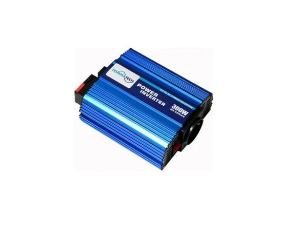 Автомобильный инвертор 12V/220V MS-300 300W, approximate sinusoid, USB, Shuko Tommatech (29690), изображение 2 Автомобильный инвертор 12V/220V MS-300 300W, approximate sinusoid, USB, Shuko Tommatech (29690), изображение 2