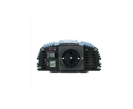 Автомобильный инвертор 12V/220V MS-300 300W, approximate sinusoid, USB, Shuko Tommatech (29690), изображение 4 Автомобильный инвертор 12V/220V MS-300 300W, approximate sinusoid, USB, Shuko Tommatech (29690), изображение 4