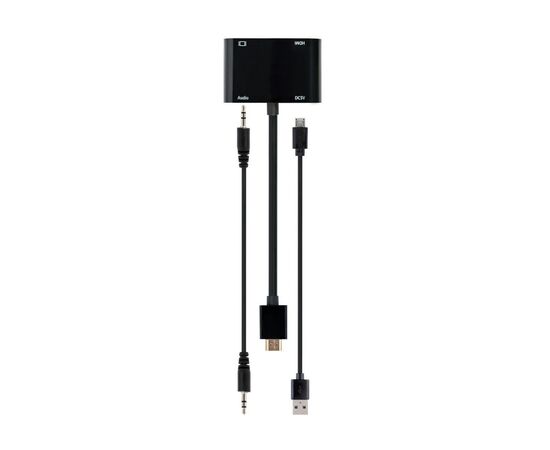 Переходник Cablexpert HDMI to HDMI/VGA+audio 3.5mm (A-HDMIM-HDMIFVGAF-01), изображение 3 Переходник Cablexpert HDMI to HDMI/VGA+audio 3.5mm (A-HDMIM-HDMIFVGAF-01), изображение 3