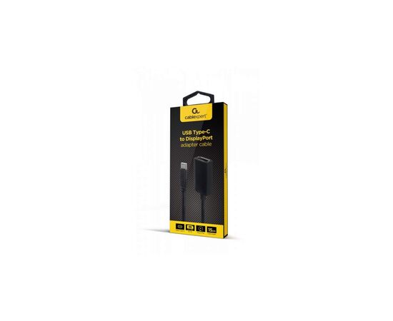 Переходник Cablexpert USB-C to DisplayPort 4К60Hz (A-CM-DPF-02), изображение 3 Переходник Cablexpert USB-C to DisplayPort 4К60Hz (A-CM-DPF-02), изображение 3