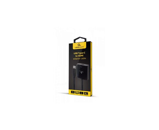 Переходник Cablexpert USB-C to HDMI / 4K60Hz (A-CM-HDMIF-04), изображение 2 Переходник Cablexpert USB-C to HDMI / 4K60Hz (A-CM-HDMIF-04), изображение 2
