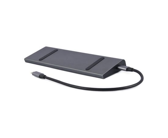 Концентратор Cablexpert USB-C 9-in-1 (USB-hub + HDMI/VGA/PD/CR/LAN/3.5mm) (A-CM-COMBO9-02), изображение 5 Концентратор Cablexpert USB-C 9-in-1 (USB-hub + HDMI/VGA/PD/CR/LAN/3.5mm) (A-CM-COMBO9-02), изображение 5