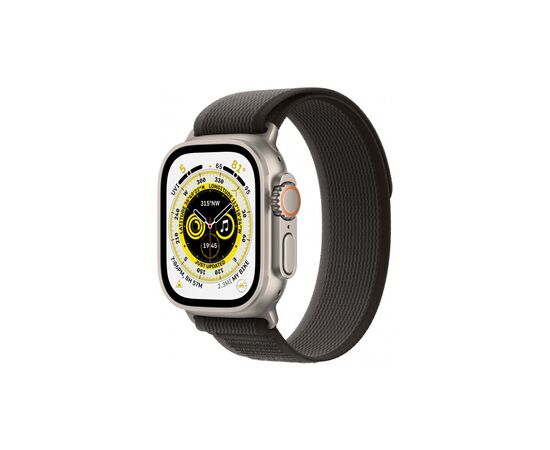 Смарт-часы Apple Watch Ultra GPS + Cellular, 49mm Titanium Case with Black/Gray Trail Loop -M/L (MQFX3UL/A)