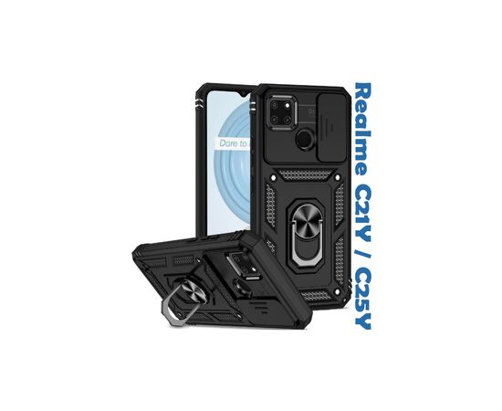 Чохол до моб. телефона BeCover Military Realme C21Y / C25Y Black (708238)