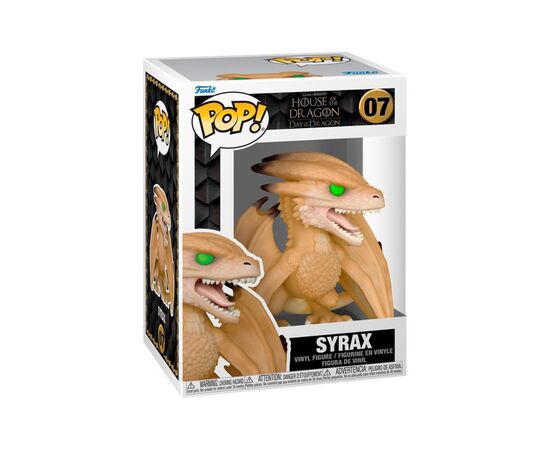 Фигурка для геймеров Funko Pop серии House Of The Dragon – Сиракс (65605), изображение 4 Фигурка для геймеров Funko Pop серии House Of The Dragon – Сиракс (65605), изображение 4