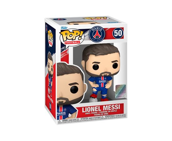 Фигурка для геймеров Funko Pop серии Футбол: Пари Сен-Жермен – Лионель Месси (67389), изображение 4 Фигурка для геймеров Funko Pop серии Футбол: Пари Сен-Жермен – Лионель Месси (67389), изображение 4