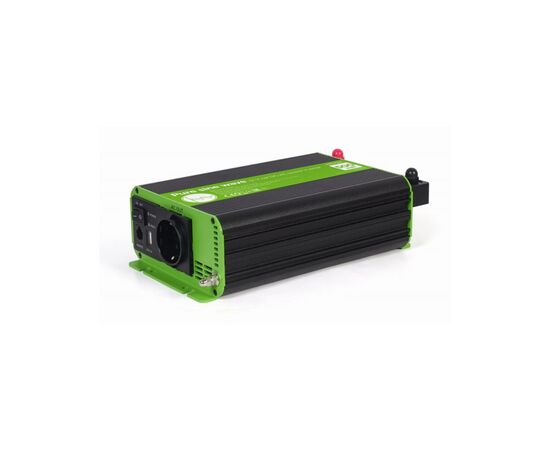 Автомобильный инвертор 12V/230V 500W (1000W peak power) чистая синусоида EnerGenie (EG-PWC-PS500-01), изображение 4 Автомобильный инвертор 12V/230V 500W (1000W peak power) чистая синусоида EnerGenie (EG-PWC-PS500-01), изображение 4