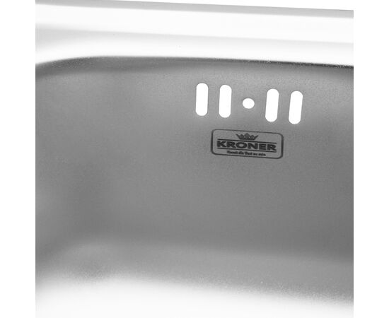 Мийка кухонна Kroner Satin-3838 06160 (CV022756), зображення 5 Мийка кухонна Kroner Satin-3838 06160 (CV022756), зображення 5
