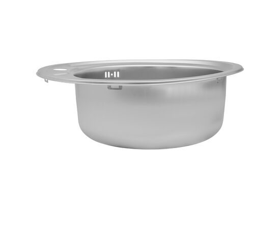 Мойка кухонная Kroner Satin-490 08180 (CV022766), изображение 4 Мойка кухонная Kroner Satin-490 08180 (CV022766), изображение 4