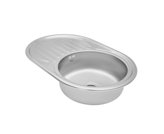 Мойка кухонная Kroner Satin-7750 08180 (CV022788), изображение 3 Мойка кухонная Kroner Satin-7750 08180 (CV022788), изображение 3