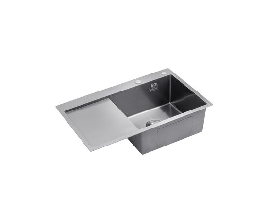 Мийка кухонна Kroner Schwarze-7849RHM (CV025279), зображення 2 Мийка кухонна Kroner Schwarze-7849RHM (CV025279), зображення 2