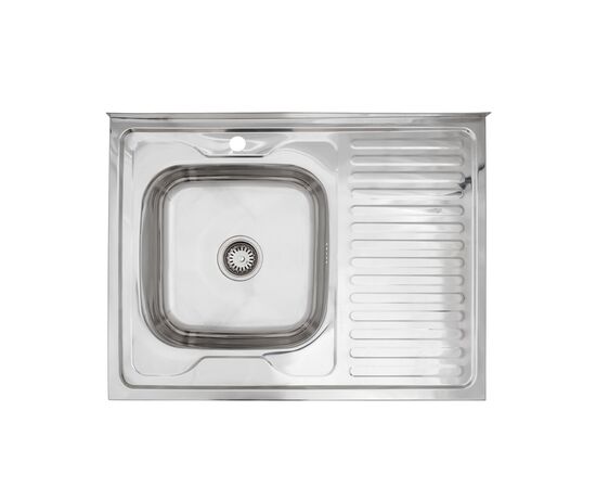 Мойка кухонная Kroner Polierte-6080L 06160 (CV022817)
