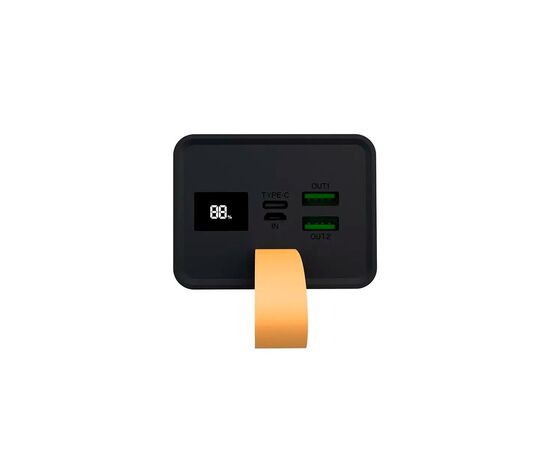 Батарея универсальная XO 40000mAh, PD/20W, QC/3,0/22,5W, Type-C, USB-A*2, black (PR130), изображение 2 Батарея универсальная XO 40000mAh, PD/20W, QC/3,0/22,5W, Type-C, USB-A*2, black (PR130), изображение 2