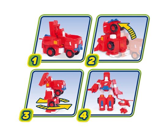 Игровой набор Super Wings Transforming Vehicles Jett, Джетт (EU720311), изображение 10 Игровой набор Super Wings Transforming Vehicles Jett, Джетт (EU720311), изображение 10