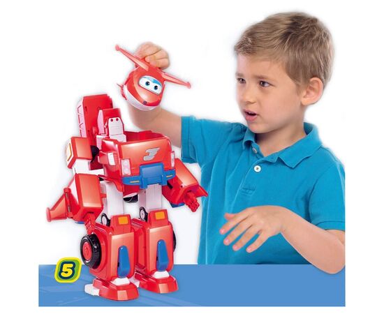 Игровой набор Super Wings Transforming Vehicles Jett, Джетт (EU720311), изображение 3 Игровой набор Super Wings Transforming Vehicles Jett, Джетт (EU720311), изображение 3