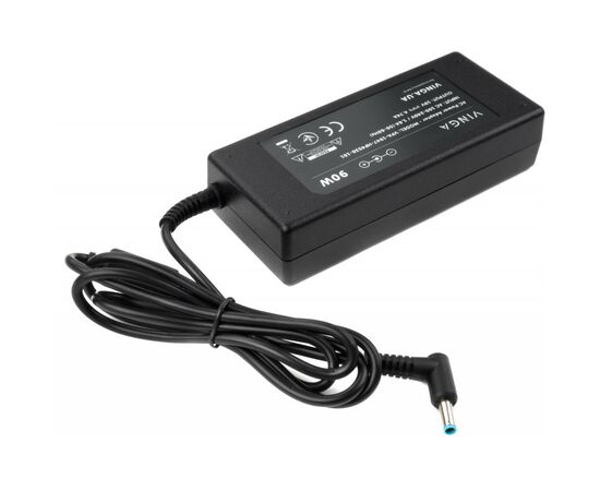 Блок питания к ноутбуку Vinga HP 90W 19V 4.74A разъем 4.5*3.0 (VPA-1947-HP4530-101), изображение 2 Блок питания к ноутбуку Vinga HP 90W 19V 4.74A разъем 4.5*3.0 (VPA-1947-HP4530-101), изображение 2