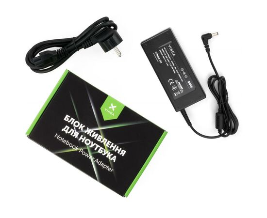 Блок питания к ноутбуку Vinga Lenovo 90W 20V 4.5A разъем 5.5*2.5 (VPA-2045-LN5525-101)