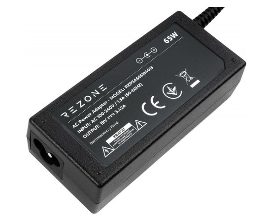 Блок питания к ноутбуку Rezone ASUS 65W 19V 3,42A разъем 4.0 *1.35 (RZPSAS65194013), изображение 3 Блок питания к ноутбуку Rezone ASUS 65W 19V 3,42A разъем 4.0 *1.35 (RZPSAS65194013), изображение 3