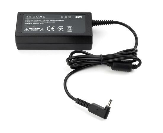 Блок питания к ноутбуку Rezone ASUS 65W 19V 3,42A разъем 4.0 *1.35 (RZPSAS65194013), изображение 4 Блок питания к ноутбуку Rezone ASUS 65W 19V 3,42A разъем 4.0 *1.35 (RZPSAS65194013), изображение 4