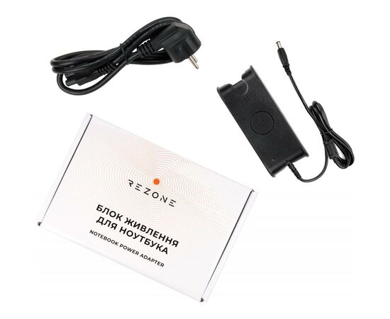 Блок живлення до ноутбуку Rezone DELL 65W 19.5V 3.34A разъем 7.4*5.0 (RZPSDL65197450)