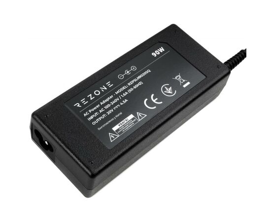 Блок питания к ноутбуку Rezone Lenovo 90W 20V 4.5A разъем square (RZPSLN9020SQ), изображение 3 Блок питания к ноутбуку Rezone Lenovo 90W 20V 4.5A разъем square (RZPSLN9020SQ), изображение 3