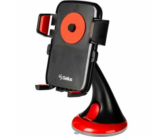 Универсальный автодержатель Gelius GU-CH007 Black/Red (00000078624), изображение 2 Универсальный автодержатель Gelius GU-CH007 Black/Red (00000078624), изображение 2